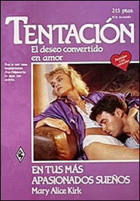 Portada de En tus más apasionados sueños de Mary Alice Kirk
