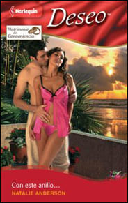 Portada de Con este anillo... de Natalie Anderson