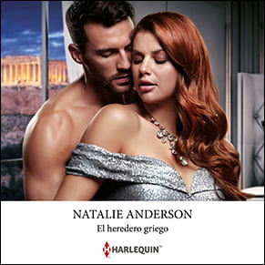 Portada del audiolibro de El heredero griego de Natalie Anderson