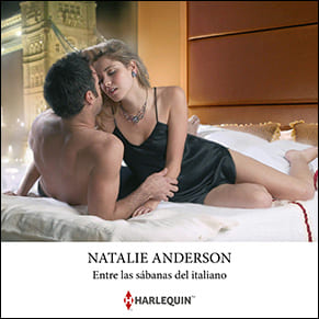 Portada del audiolibro de Entre las sábanas del italiano de Natalie Anderson
