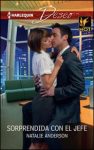 Portada de Sorprendida con el jefe de Natalie Anderson