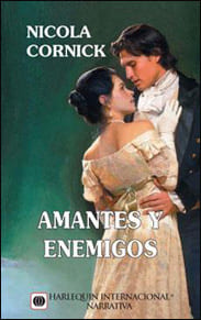 Portada de Amantes y enemigos de Nicola Cornick