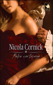Portada de Falsa cortesana de Nicola Cornick