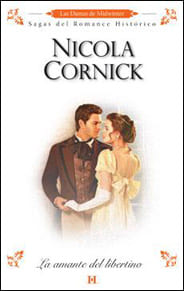 Portada edición 2009 de La amante del libertino de Nicola Cornick
