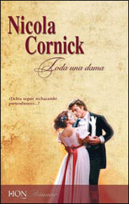 Portada edición 2009 de Toda una dama de Nicola Cornick