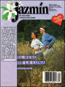 Portada edición Harmex de El beso de la luna de Quinn Wilder