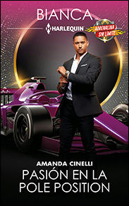 Portada de Pasión en la pole position de Amanda Cinellli