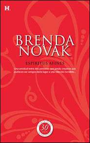 Portada edición 2012 de Espíritus afines de Brenda Novak