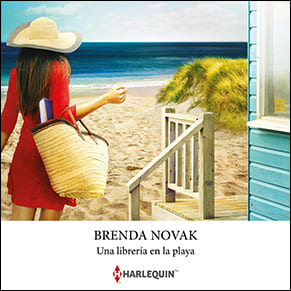 Portada del audiolibro de Una librería en la playa de Brenda Novak