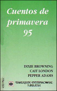 Portada de la antología Cuentos de primavera 95