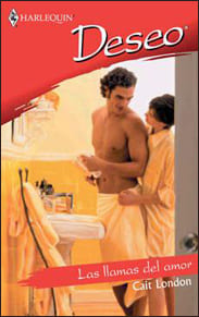 Portada de Las llamas del amor de Cait London
