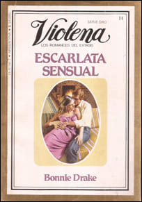 Portada de Escarlata sensual de Bonnie Drake