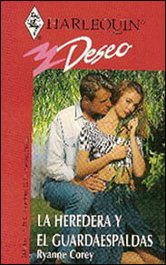 Portada de La heredera y el guardaespaldas de Ryanne Corey