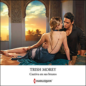 Portada del audiolibro de Cautiva en sus brazos de Trish Morey