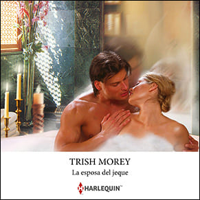 Portada del audiolibro de La esposa del jeque de Trish Morey