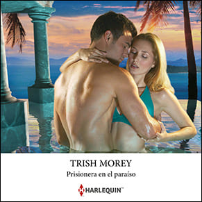 Portada del audiolibro de Prisionera en el paraíso de Trish Morey